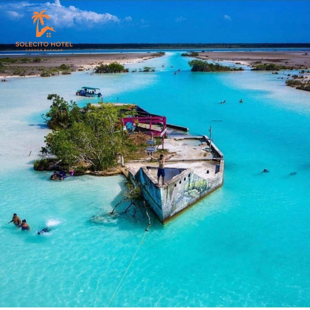 Hotel Apartaments Solecito Bacalar - Free Bikes & Paddle Exteriér fotografie